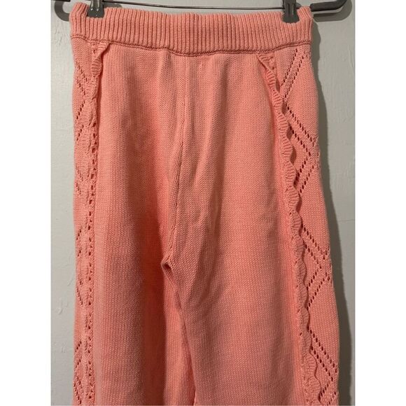 Loveshackfancy Nyla joggers in peach Melba XS - Picture 5 of 16